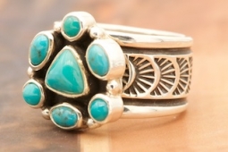 Sleeping Beauty Turquoise Ring
